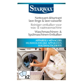 Starwax Wasch- & Spülmaschinen Entkalker 2x 75g