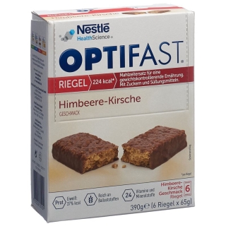 Optifast Raspberry-Cherry Bar 6x 65g