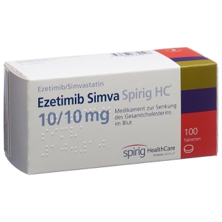 Ezetimib Simva Spirig HC Tabletten 10/10mg 100 Stück