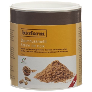 Biofarm Baumnussmehl Knospe Ch Dose 250g