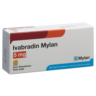 Ivabradin Mylan Filmtabletten 5mg 56 Stück