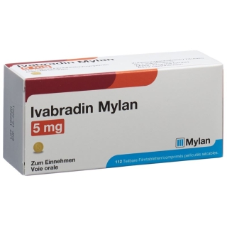 Ivabradin Mylan Filmtabletten 5mg 112 Stück