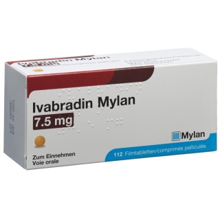 Ivabradin Mylan Filmtabletten 7.5mg 112 Stück