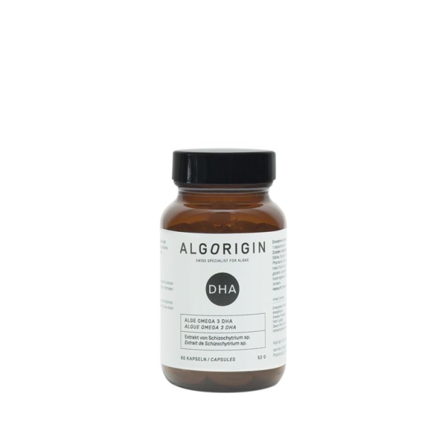 Algorigin Omega 3 Dha Kapseln Flasche 60 Stück