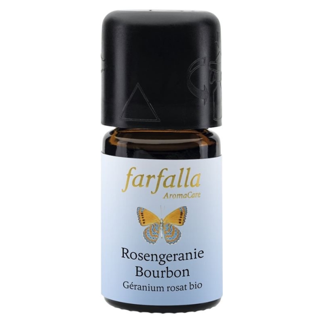 FARFALLA Rose Geranium Bourb Eth/Oil Bio Cru