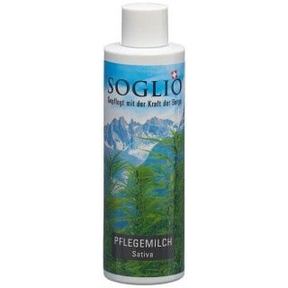 Soglio Pflegemilch Sativa Flasche 200ml