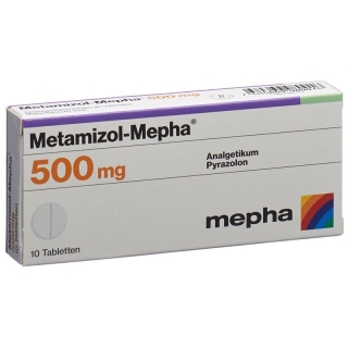 Metamizol Mepha Tabletten 500mg 10 Stück