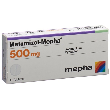 Metamizol Mepha Tabletten 500mg 10 Stück