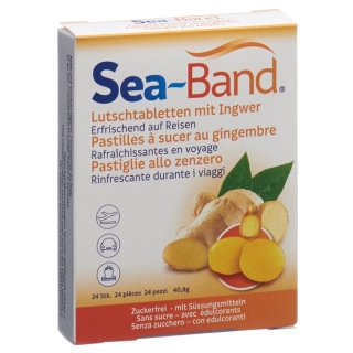 Пастилки Sea-Band с имбирем 24 шт.