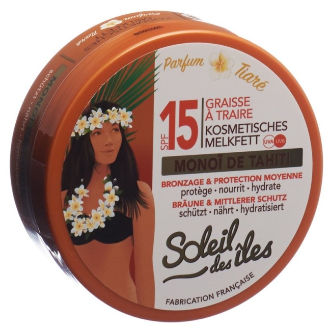 Soleil Des Iles Melkfett SPF 15 Monoi 150ml