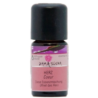 Damascena Essenzmischung Herz Flasche 5ml