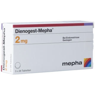 Dienogest Mepha Tabletten 2mg 3x 28 Stück