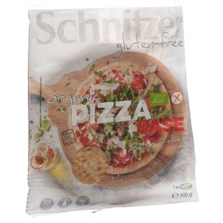 Schnitzer Bio Pizzabase Glutenfrei Einzelp 100g