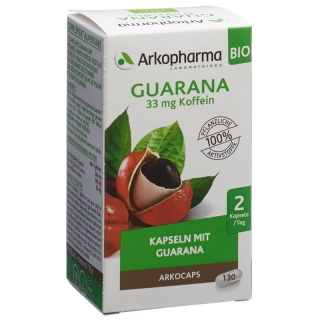 Arkocaps Guarana Kapseln Bio Dose 130 Stück