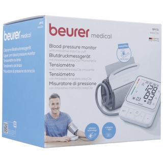 Beurer Easyclip Bm 51 upper arm blood pressure monitor