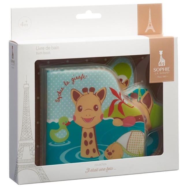 Sophie La Girafe bath book
