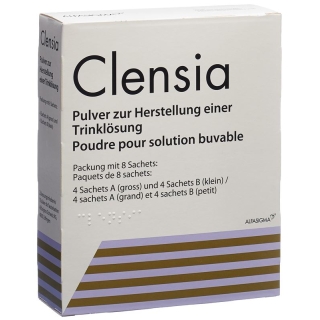 Clensia Pulver Beutel 8 Stück