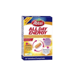 Abbey All Day Energy Tablets Blister 20 pieces