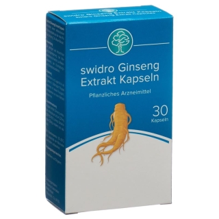 Swidro Ginseng Extrakt Kapseln 30 Stück