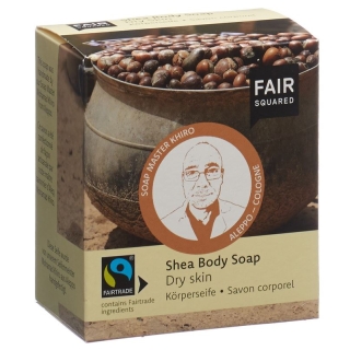 Fair Squared Body Soap Shea Dry Skin 2x 80g