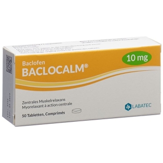 Baclocalm Tabletten 10mg 50 Stück