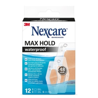 3M Nexcare MaxHold 3 размера в ассортименте, 12 шт.