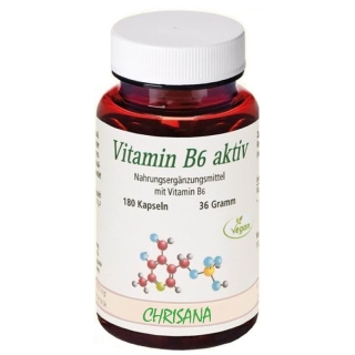 Chrisana Vitamin B6 Aktiv Kapseln Dose 180 Stück