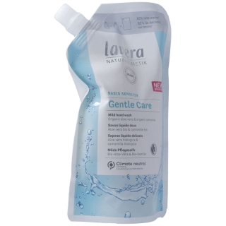 Мыло для ухода Lavera Gentle Care в сменном пакете 500 мл