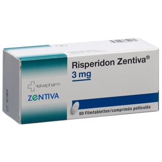 Risperidon Zentiva Filmtabletten 3mg 60 Stück