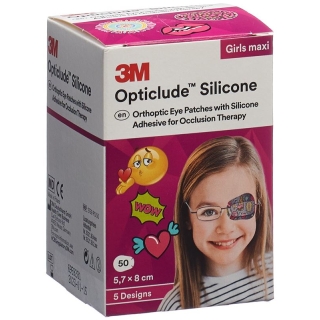 3M Opticlude Sil Augenv 5.7x8cm Maxi Gi (n) 50 Stück