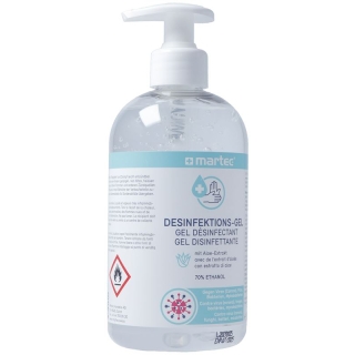 Martec Hände-desinfektions-gel mit Pumpe 500ml