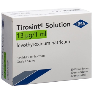 Tirosint Solution 13mcg 30 Ampullen 1ml