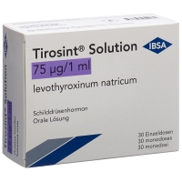 Tirosint Solution 75mcg 30 Ampullen 1ml Tirosint Solution 75mcg 30 Ampullen 1ml