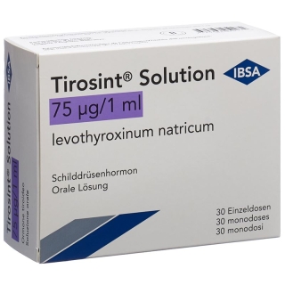 Tirosint Solution 75mcg 30 Ampullen 1ml