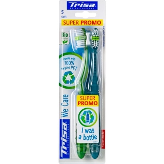 Trisa We Care Toothbrush Soft Duo