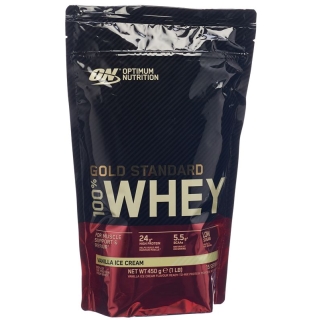 OPTIMUM 100% Whey Gold стандартный ванильный лед