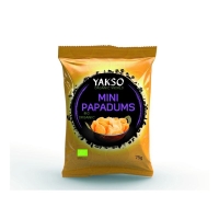 Yakso Mini Papadums Beutel 75g Yakso Mini Papadums Beutel 75g