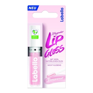 Labello Caring Lip Gloss Transparent 5.5ml Labello Caring Lip Gloss Transparent 5.5ml