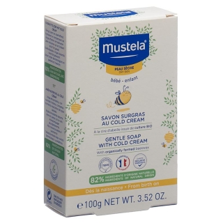 MUSTELA BB Увлажняющее мыло с холодным хромом (n)