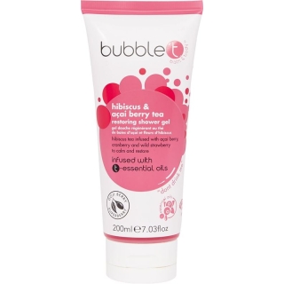 Bubble T Hibiscus&acai Berry Tea Sho Gel 200ml