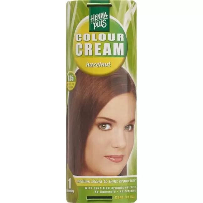 Henna Plus Colour крем 6.35 Haselnuss 60г Henna Plus Colour крем 6.35 Haselnuss 60г