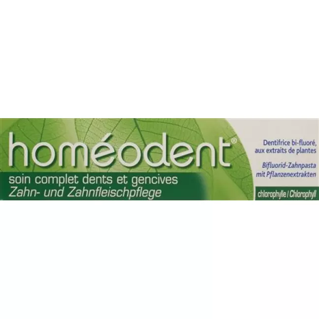 Homeodent Komplette Zahn- und Zahnfleischpflege Chlorophyll 75мл Homeodent Komplette Zahn- und Zahnfleischpflege Chlorophyll 75мл