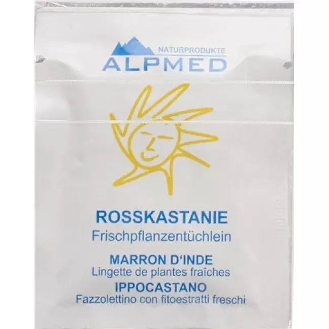 Alpmed Frischpflanzentuchlein Rosskastanie 13 штук Alpmed Frischpflanzentuchlein Rosskastanie 13 штук
