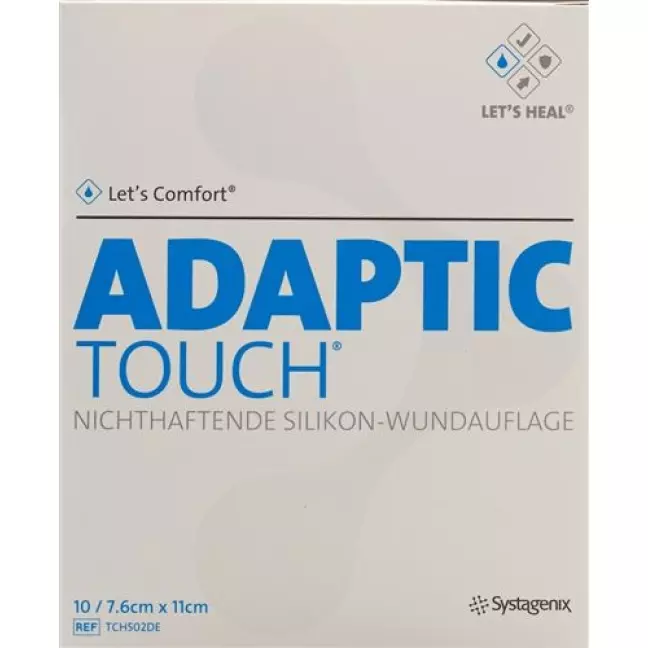 Let’s Comfort Adaptic Touch Silikon-Wundauflage 7.6смx11см 10 шт Let’s Comfort Adaptic Touch Silikon-Wundauflage 7.6смx11см 10 шт