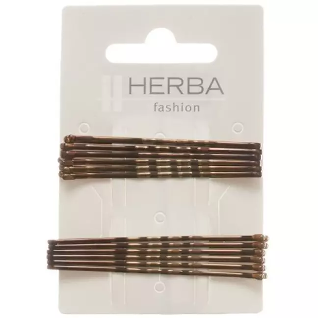 Herba Klemme 6+6.5см Braun 12 штук Herba Klemme 6+6.5см Braun 12 штук