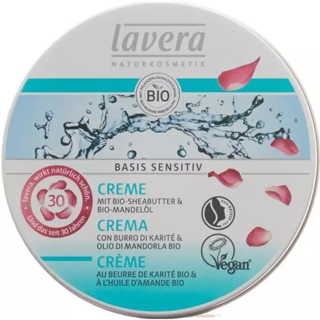Lavera крем All-Round Basis Sensitiv доза 150мл Lavera крем All-Round Basis Sensitiv доза 150мл