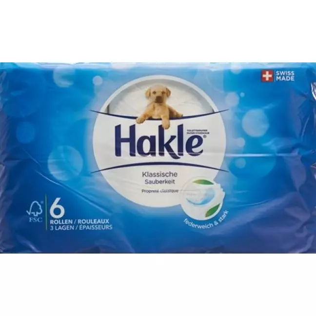 Hakle Klassische Sauberkeit Weiss FSC 24 штуки Hakle Klassische Sauberkeit Weiss FSC 24 штуки