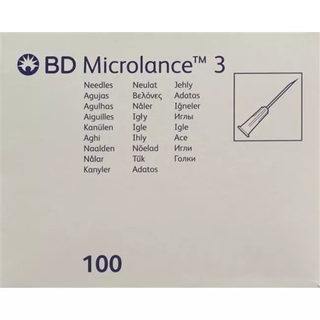 BD MICROL 3 INJ KAN 0.50X16MM