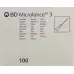 BD MICROL 3 INJ KAN 0.50X16MM