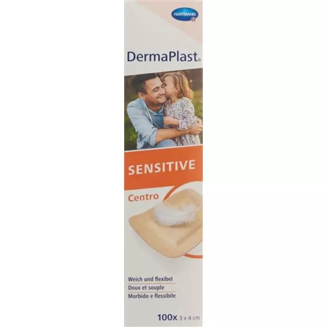 Dermaplast Sensitive Centro Strip 3x4см Hf 100 штук Dermaplast Sensitive Centro Strip 3x4см Hf 100 штук